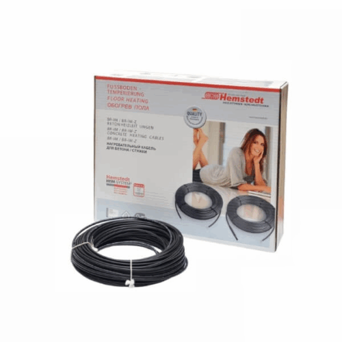 Нагрівальний кабель тонкий двожильний Hemstedt Di Si R 12,5 Вт/м 2250Вт 180м