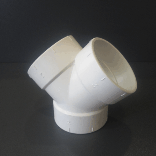 Трійник 45 симетричний