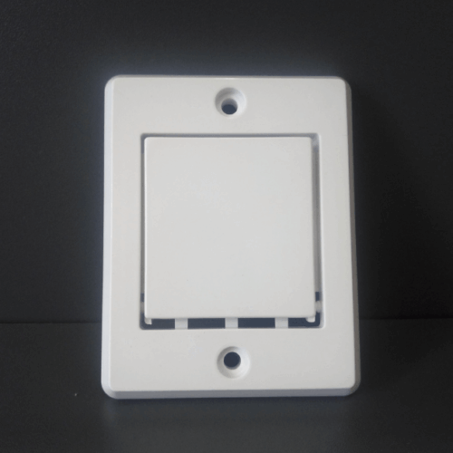 Вихлопний клапан прямокутний