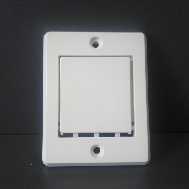 Вихлопний клапан прямокутний