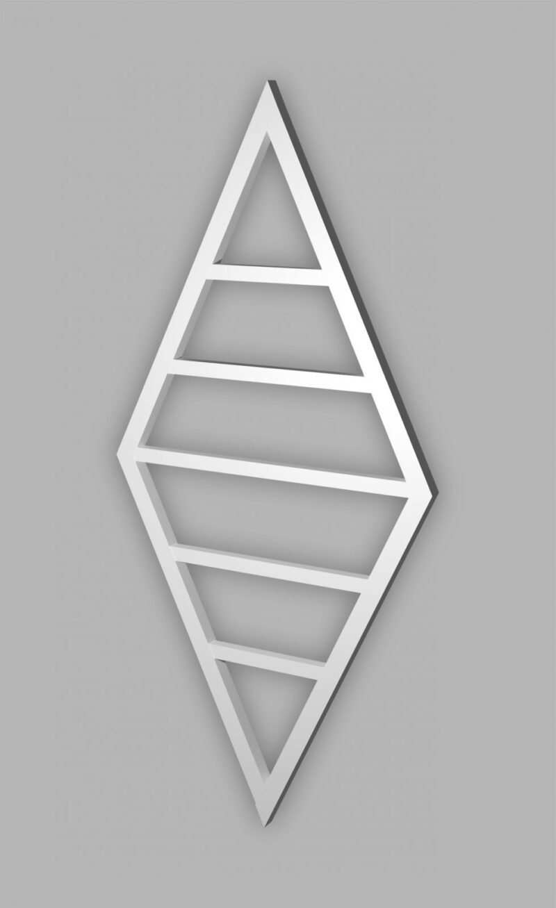 Електрична Сушарка для рушників Genesis-Aqua Angels 120x60 см