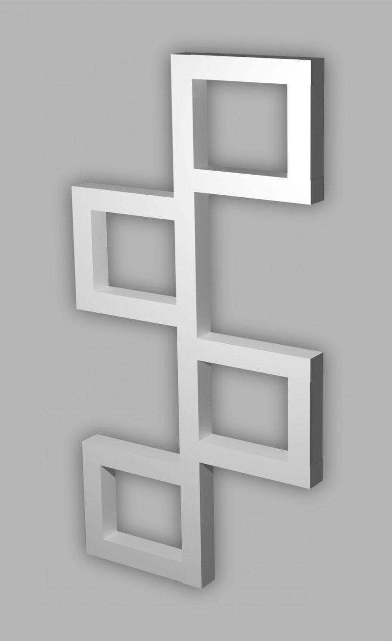 Електрична Сушарка для рушників Genesis-Aqua Fito 100x53 см