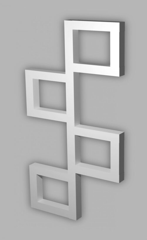 Електрична Сушарка для рушників Genesis-Aqua Fito 120x53 см