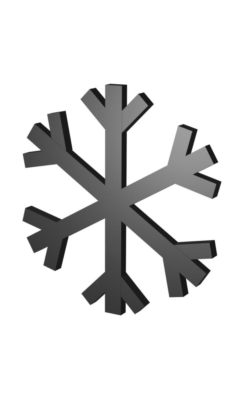 Сушарка для рушників Genesis-Aqua Crystal 60x60 см