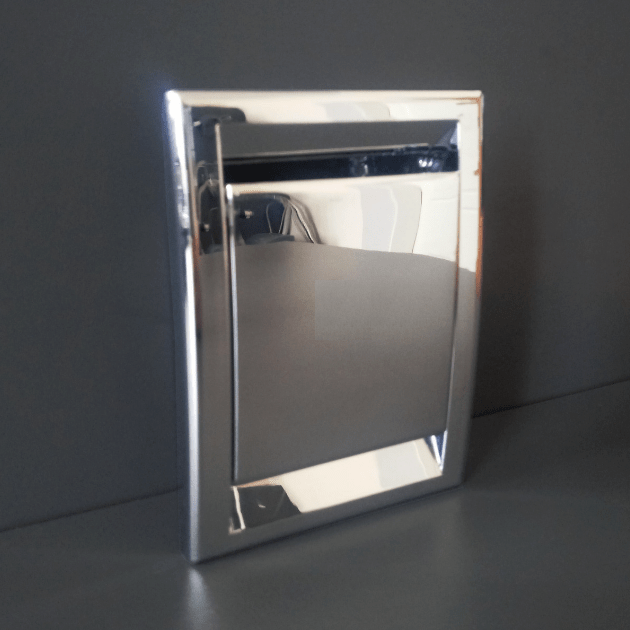 Пневморозетка Deco хром полірований