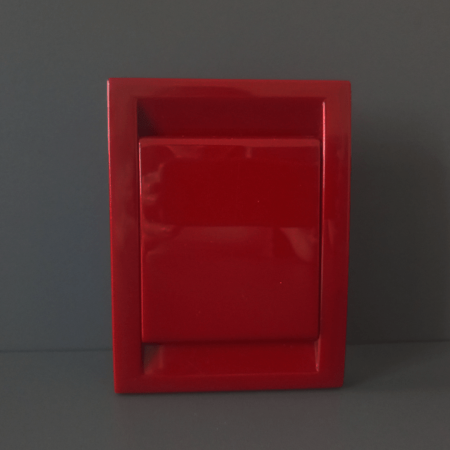 Пневморозетка Deco колір червоний