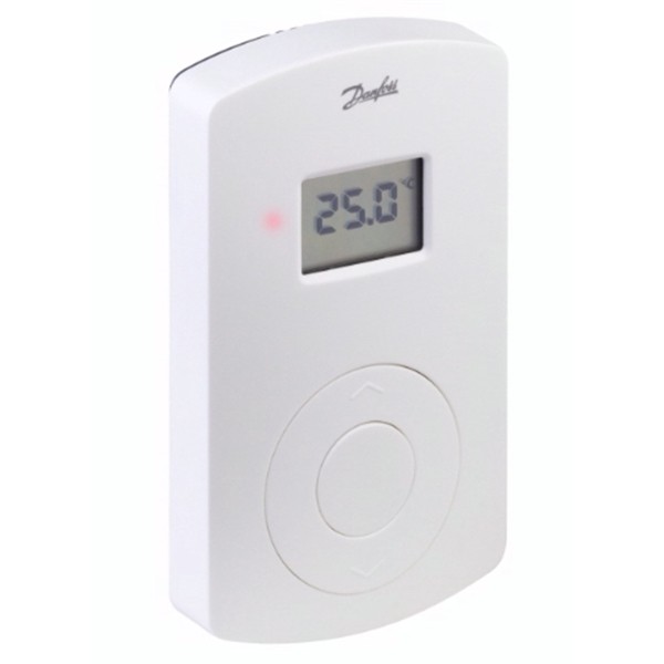 DANFOSS CF + RF. термостат Кімнатний З ЕКРАНОМ та інфрачервоноим датчиком CF-RF 088U0215