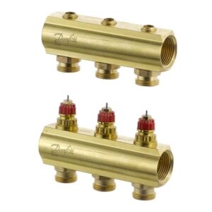 DANFOSS РОЗПОДІЛЬНИК 3+3 без ротаметрів 088U0503