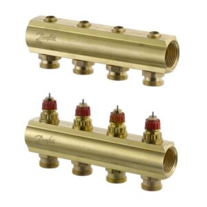 DANFOSS РОЗПОДІЛЬНИК 4+4 без ротаметрів 088U0504