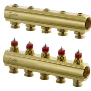 DANFOSS РОЗПОДІЛЬНИК 5+5 без ротаметрів 088U0505