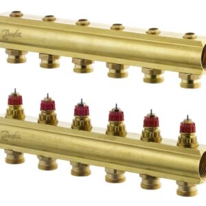 DANFOSS РОЗПОДІЛЬНИК 6+6 без ротаметрів 088U0506