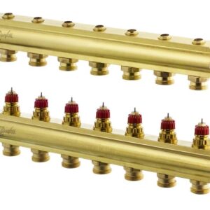 DANFOSS РОЗПОДІЛЬНИК 7+7 без ротаметрів 088U0507