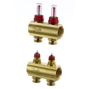 DANFOSS РОЗПОДІЛЬНИК 2+2 з ротаметрами 088U0522