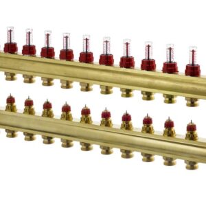 DANFOSS РОЗПОДІЛЬНИК 12+12 з ротаметрами 088U0532