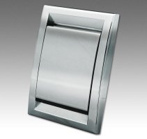 Пневморозетка Deco хром полірований