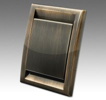 Пневморозетка Deco мідь антикварна