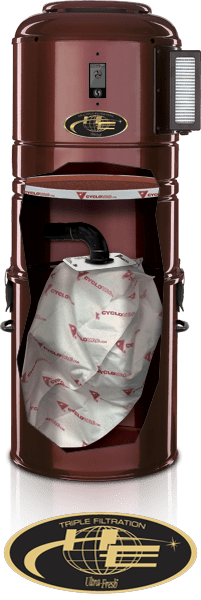 Пилосос Cyclovac SILVER EDITION + Набір для прибирання 10.68 м