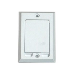 Пневморозетка HAYDEN прямокутна біла