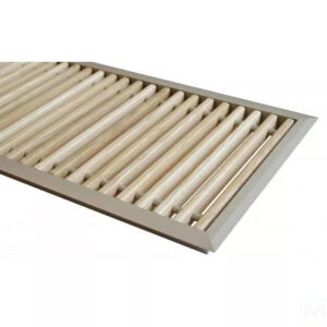 Комплект S 200/1000 (рамка ZN + дерев. реш. WR) Carrera Сатин