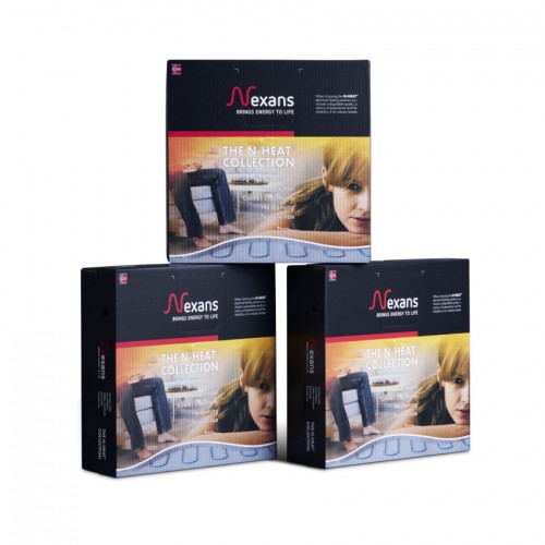 Кабель нагрівальний тонкий двожильний Nexans Millicable Flex 15 - 525Вт 35.1м