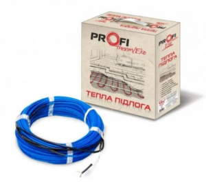 Тонкий нагрівальний кабель ProfiTherm Eko Flex 300Вт 26.7м 2м.кв