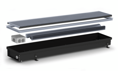 Конвектор внутрип. SE-(Black) 230/2250/90 Carrera Electro 220V. 800W