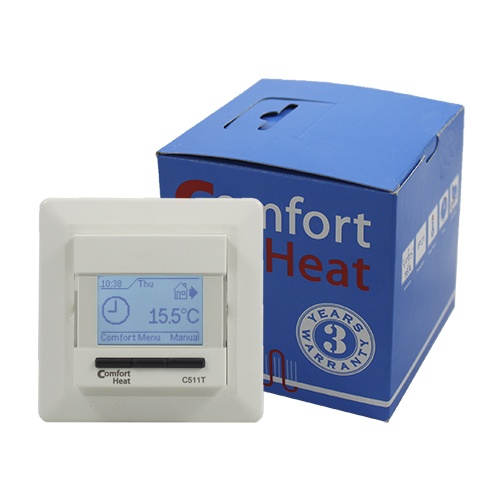 Терморегулятор OJ Electronics для теплої підлоги C511-T 16A (+ 5°С…+ 40°С)