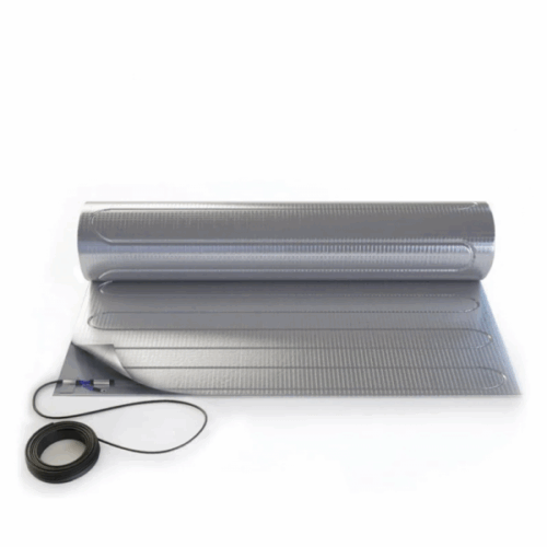 Тепла підлога під ламінат | Алюмінієвий нагрівальний мат Fenix 9 m² 1260W