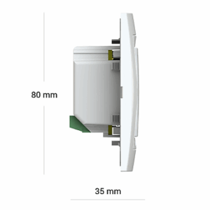 Терморегулятор Terneo S Unic (слонова кістка)