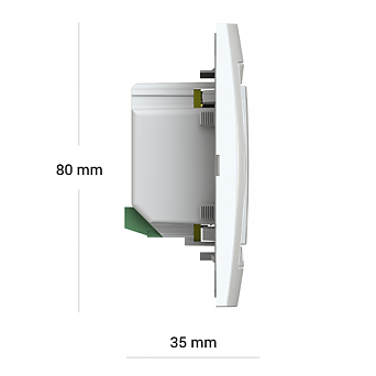 Терморегулятор Terneo S Unic (білий)