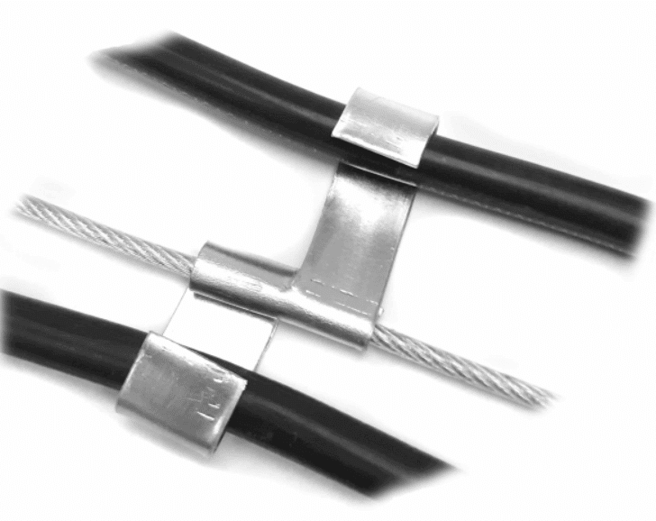 Кріплення для монтажу в трубах алюмінієве для самрега