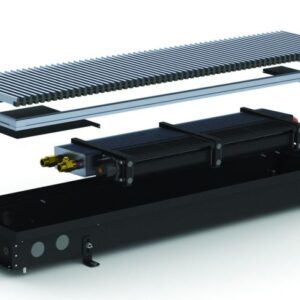 Конвектор внутрип. SV2 (Black) 380/2500/75 + вент. DC 24V Carrera