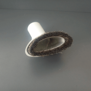 Насадка сіра овальна з ворсом для меблів Cyclovac