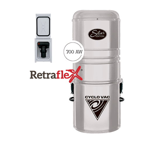 Пилосос Cyclovac SILVER EDITION + RETRAFLEX