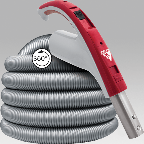 Шланг 10.7 м. Cyclovac з кнопкою включення