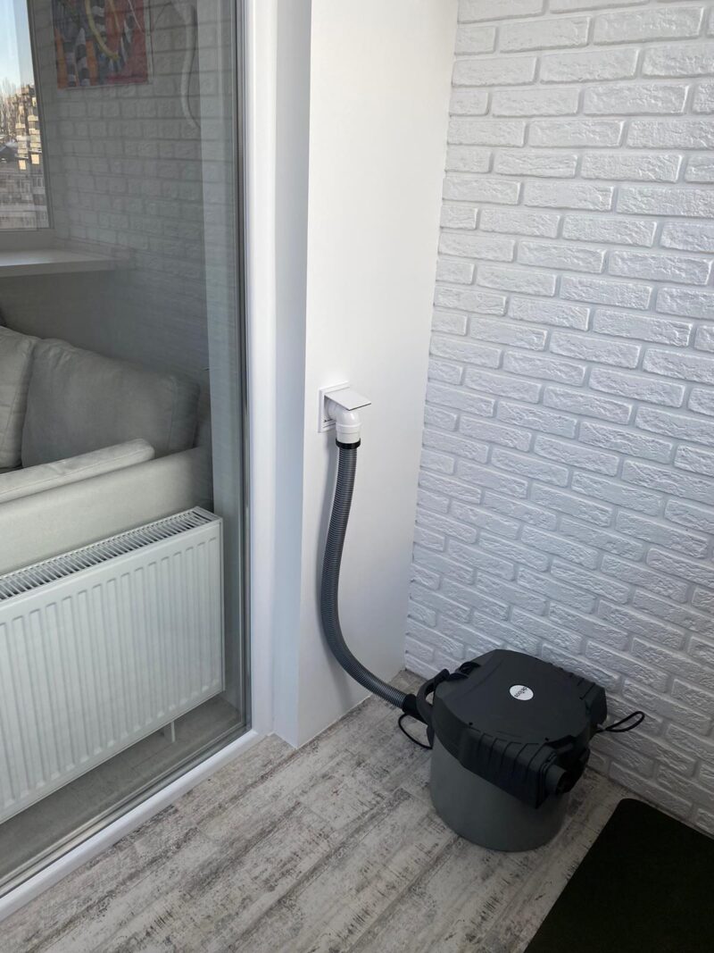 Пилосос мобільний центральний deToos Lite