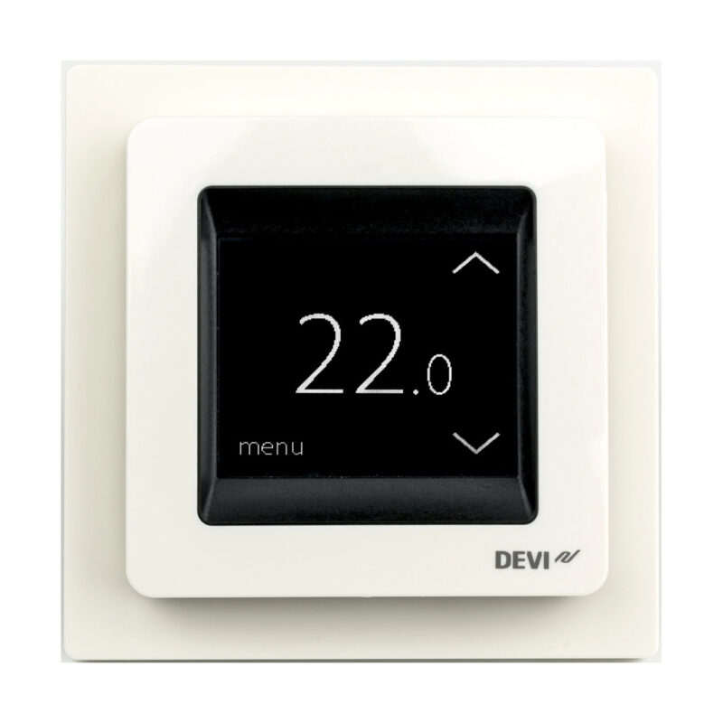 Терморегулятор для теплої підлоги DEVIreg™ Touch - Білий