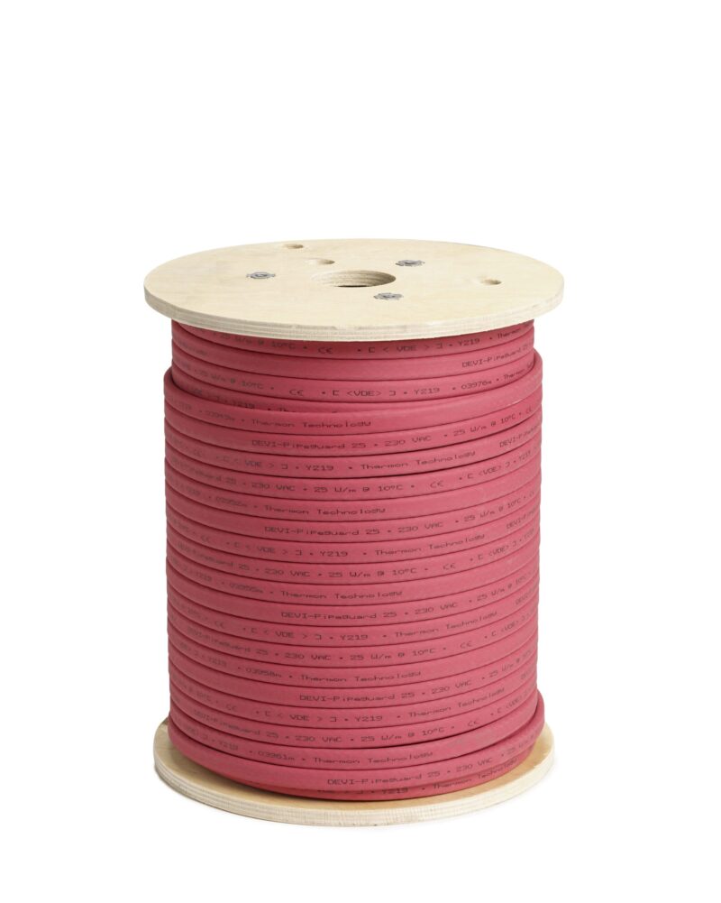 Heating Cables, DEVIpipeguard (B), 25W/m@10°C, 300 m, Supply voltage [V] AC: 230