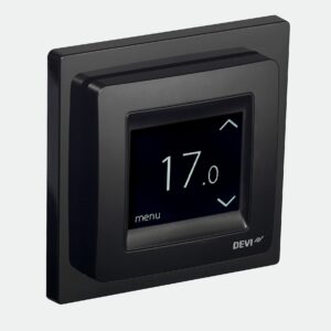 Терморегулятор для теплої підлоги DEVIreg™ Touch - Чорний