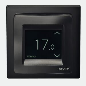 Терморегулятор для теплої підлоги DEVIreg™ Touch - Чорний