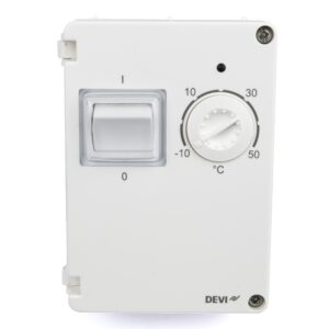 Терморегулятор для сніготанення DEVIreg™ 610 (-10 … +50 C) 10А Терморегулятор для сніготанення DEVIreg™ 610 (-10 … +50 C) 10А