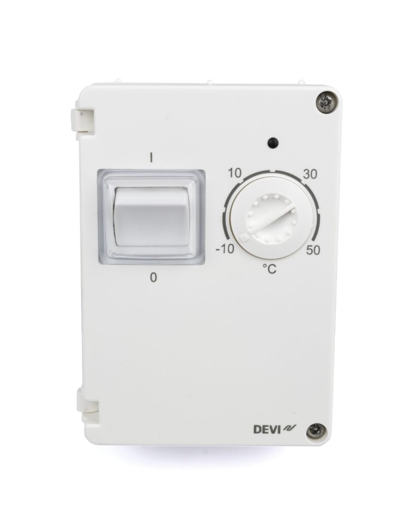 Терморегулятор для сніготанення DEVIreg™ 610 (-10 … +50 C) 10А Терморегулятор для сніготанення DEVIreg™ 610 (-10 … +50 C) 10А