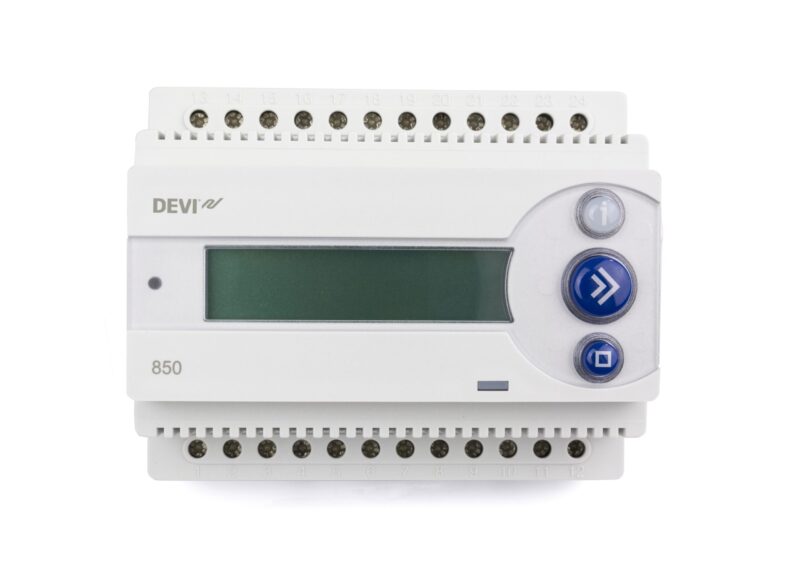 Терморегулятор для сніготанення DEVIreg™ 850 + ДЖ24В Терморегулятор для сніготанення DEVIreg™ 850 + ДЖ24В