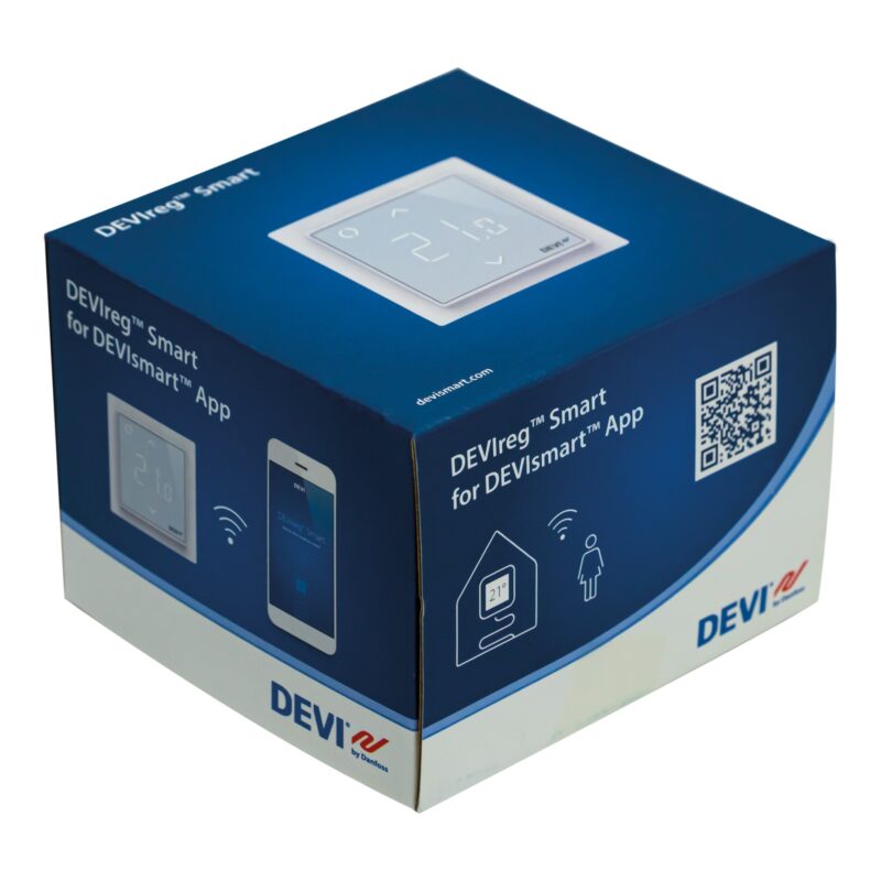 Терморегулятор для теплої підлоги DEVIreg™ Smart - Білий