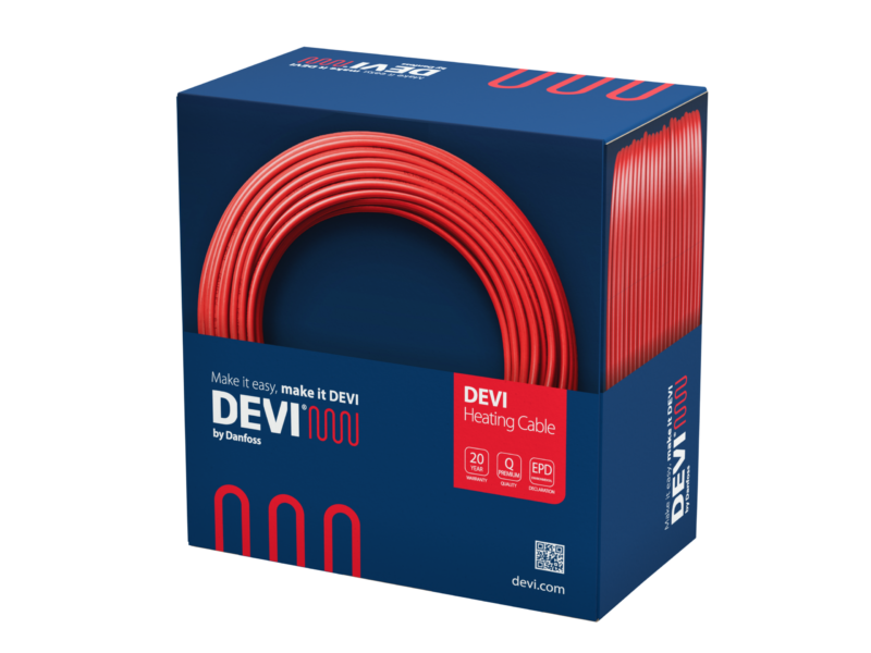 Нагрівальний кабель DEVIbasic™ 20S - 228 м