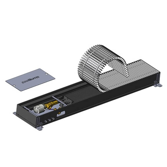 Внутрішньопідлоговий конвектор Cooltherm Altherm 1750 мм180 мм80 мм A-1750.180.80-P.С.