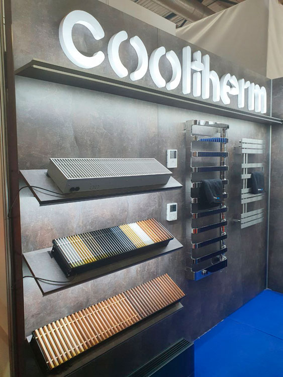 Внутрішньопідлоговий конвектор Cooltherm Ventherm 750 мм200 мм80 мм V-750.200.80-P.С.