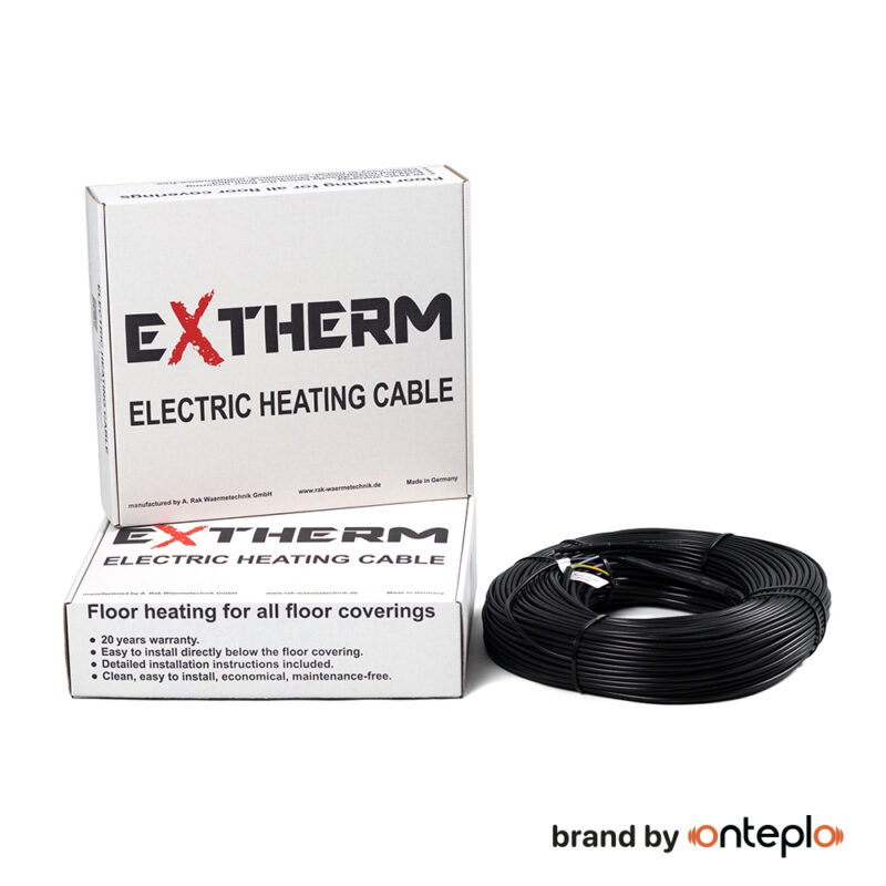Нагрівальний кабель двожильний Extherm ETT ECO 30-1920, 64 м. пог.
