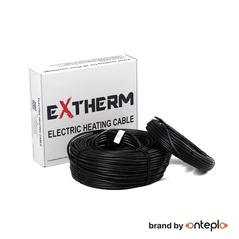 Нагрівальний кабель двожильний Extherm ETT ECO 30-1680, 56 м. пог.