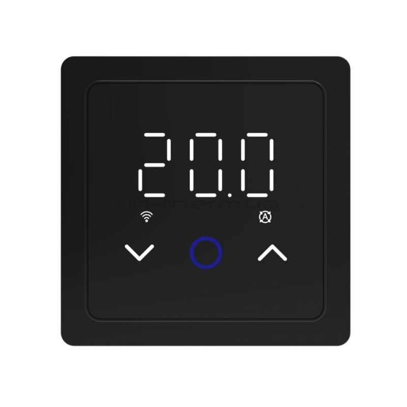 Термостат IN-THERM PWT 029 Wi-Fi (чорний мат)